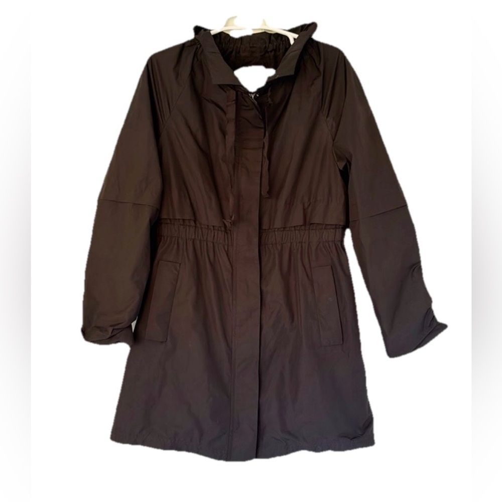 ANN TAYLOR LOFT jacket size M black lightweight pockets